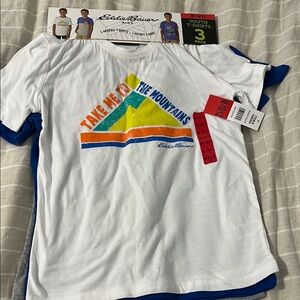 NWT Eddie Bauer pack of 3 T-Shirts